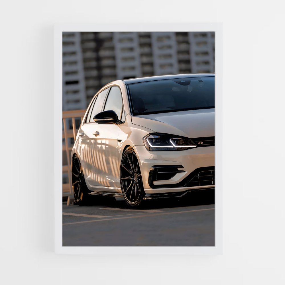 Poster Golf Classique – affiche Volkswagen (vue 3)